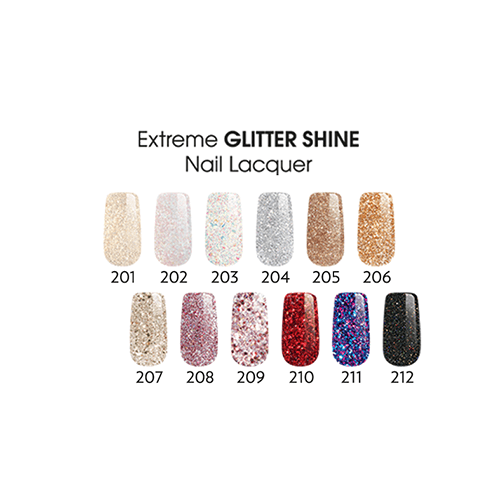 Extreme Glitter Shine Nail Lacquer