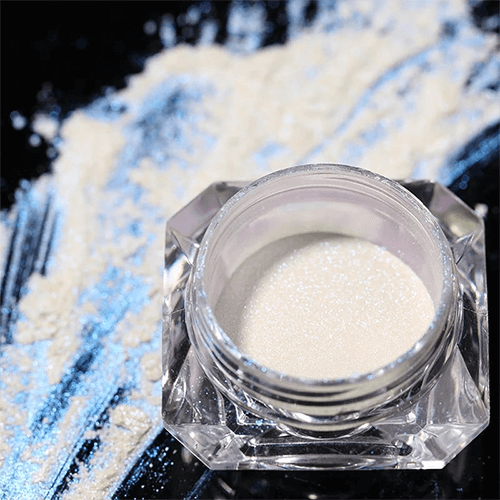 Σκόνη Glitter Για Μεταλλική Όψη Silver Α16